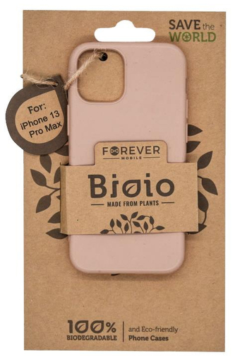 Forever Bioio pro Apple iPhone 13 Pro Max, růžový