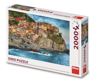 Puzzle Barevná Manarola 2000 dílků