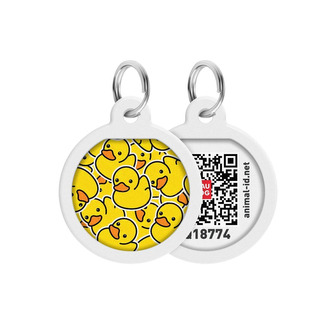 Waudog chytrá ID známka s QR tagem Kachničky