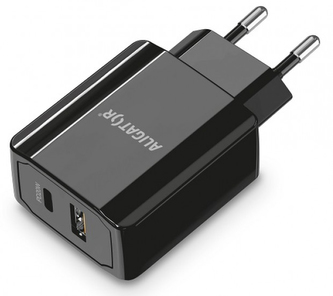 Aligator DC adaptér napájanie 20W,USB-C+USB-A