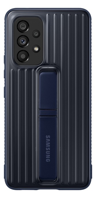 Pevný zadný kryt Samsung so stojanom A53 5G, Navy