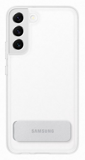 Kryt Samsung Clear Standing Cover S22+, priehľadný