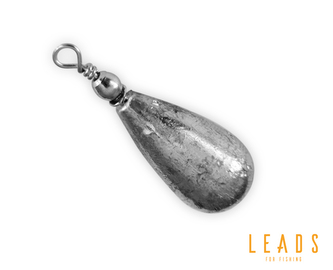 LEADS Hruška s obratlíkem / 5ks - 7g