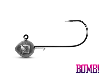 Jigová hlava s držákem BOMB! / 5ks - 7.5g-4/0