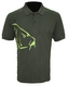 Tričko Carp Polo T-Shirt Olive Green Velikost L