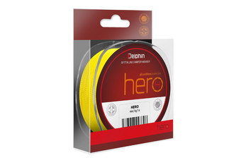 HERO 4 / fluo žlutá - 0,30mm 20,40kg 1000m