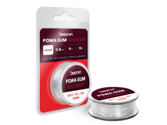 POWA GUM Absorber Čirá - 0.8mm/6kg/8m POWA GUM Absorber Čirá - 0.8mm/6kg/8m