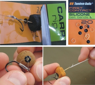 TB FC Silcone bait bands 20 ks velikost S