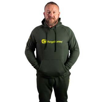 RIDGEMONKEY: Mikina APEarel Heavyweight Hoody Green Velikost XL