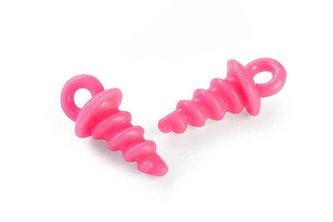 Šroub s očkem do Pop Up - 10ks v balení žlutý Barva růžová