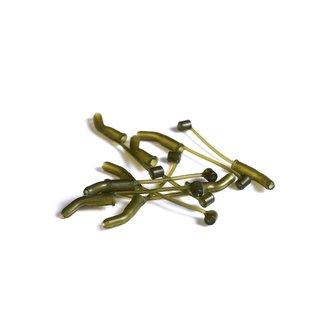 RIDGEMONKEY: Rovnátko Connexion D-Rig Kickers Small Weed Green 10ks