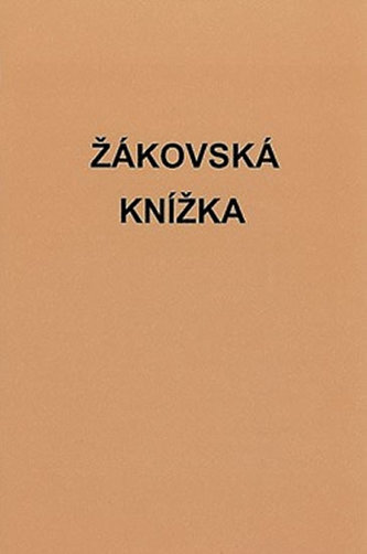 Žákovská knížka SOU