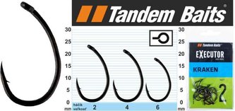 Háček Executor Carp Kraken 10ks velikost: 4
