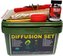 Method feeder Diffusion SET kbelík + Diffusion Chunks Monster Halibut / Halibut