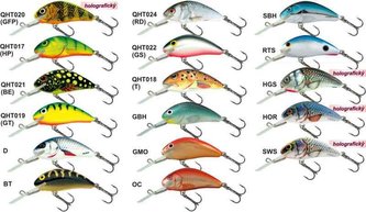 Rybářské woblery Hornet H3S barva UVO