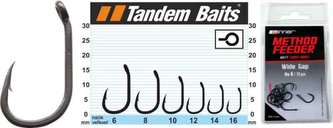 Háček - Matt Finish Method Feeder Hook Wide Gap 10ks velikost: 10