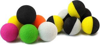 Nástraha - Zig-Balls 10 mm / 6 ks - barva fluo bíla