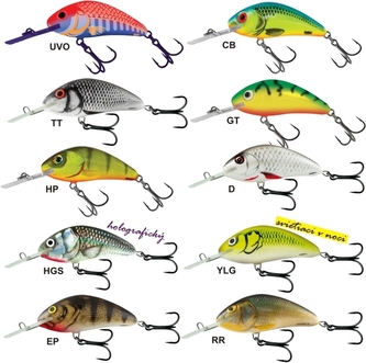 Rybářské woblery Hornet H9F barva HP