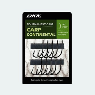 BKK: Háček Carp Continental Velikost 2 10ks