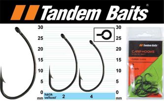 Kaprový háček Stealth Curve Shank 10ks vel. 8, 10ks