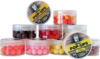 Boilies pop up Big Hit 15mm / 35g Chocolate Vanilla Nut/Čokoládovo vanilkový orech