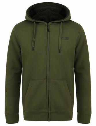 NAVITAS: Mikina Sherpa Zip Hoody Green Velikost 3XL