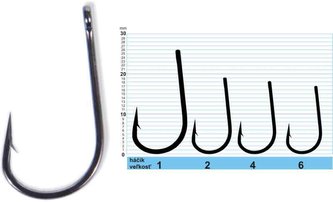Rybářské háčky kaprové Super Specialist velikost 2, 10ks