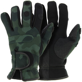 Neoprén Rukavice Camo Gloves Velikost L