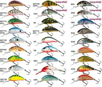 Salmo rybářské woblery Hornet H5SDR barva GSM