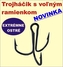 Open Shank Treble Hooks - s voľným ramienkom č. 4