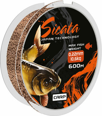 Vlasec Sicata carp 600 m, průměr 0,30 mm