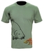 Tričko Boilie T-shirt Olive Green Velikost M