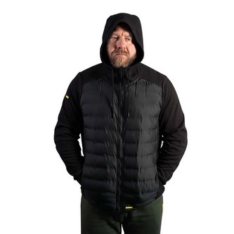RIDGEMONKEY: Bunda APEarel Heavyweight Zip Jacket Black Velikost L