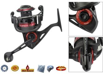Rybářský naviják s přední brzdou - Throttle TH Throttle TH 20