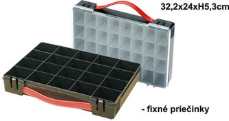Mini BOX 32,2x24x5,3 - variab. přihrádky vyťahovacie krabičky