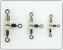 Rolling swivel Cross - line lux velikost 16 x 14 / 5ks