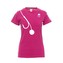 Triko dámské fuchsiová S