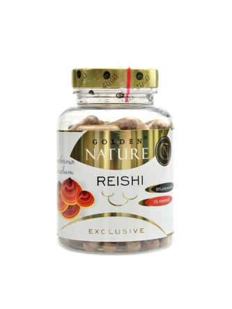Golden Nature - Exclusive Reishi 50% polysacharidov 100 kapsúl