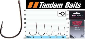 Háček - Profi Method Feeder MF X6 / 10ks balení 10ks balení - MF X6 - velikost 10