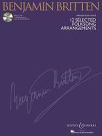 12 Selected Folksong Arrangements: With Online Audio of Performances and Accompaniments Medium/Low Voice, Book/Online Audio [Wit