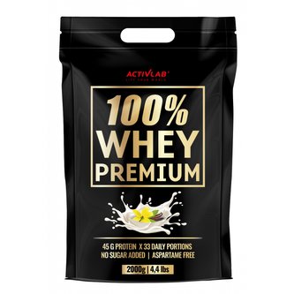 100% Whey Premium - ActivLab - vanilka - 2000 g