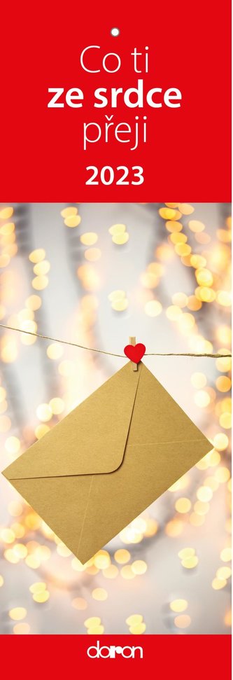 Kalendár záložkový 2023 - Čo ti zo srdca prajem