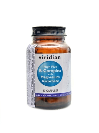 Viridian - High Five B Complex with Magnesium Asc. 30cps