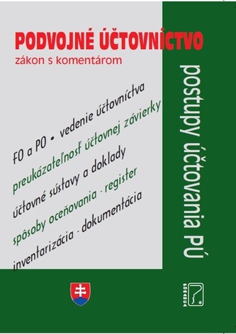Podvojné účtovníctvo – zákony s komentárom