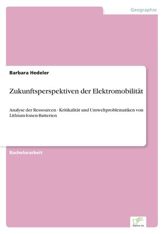 Zukunftsperspektiven der Elektromobilität