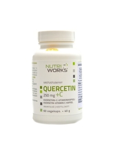 NutriWorks - Quercetin + Vitamin C 250mg 60 kapslí
