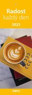 Kalendár záložkový 2023 - Radosť každý deň