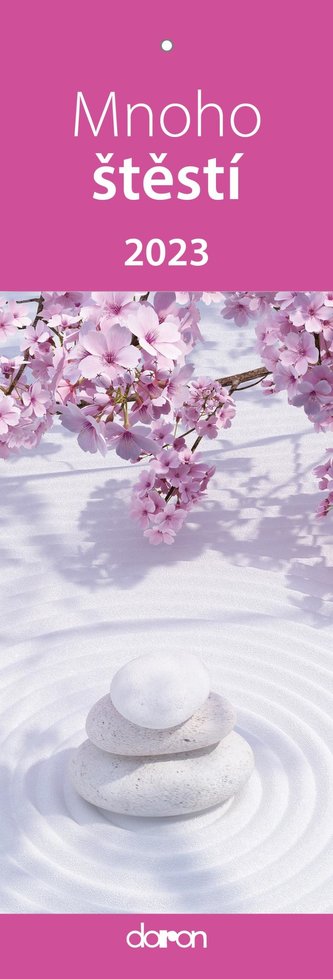 Kalendár záložkový 2023 - Veľa šťastia