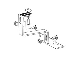 Střešní hák KOMPLET pod taškovou krytinu BALENÍ 10ks