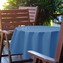 Venkovní kulatý ubrus GARDEN modrá O 150 cm Mybesthome